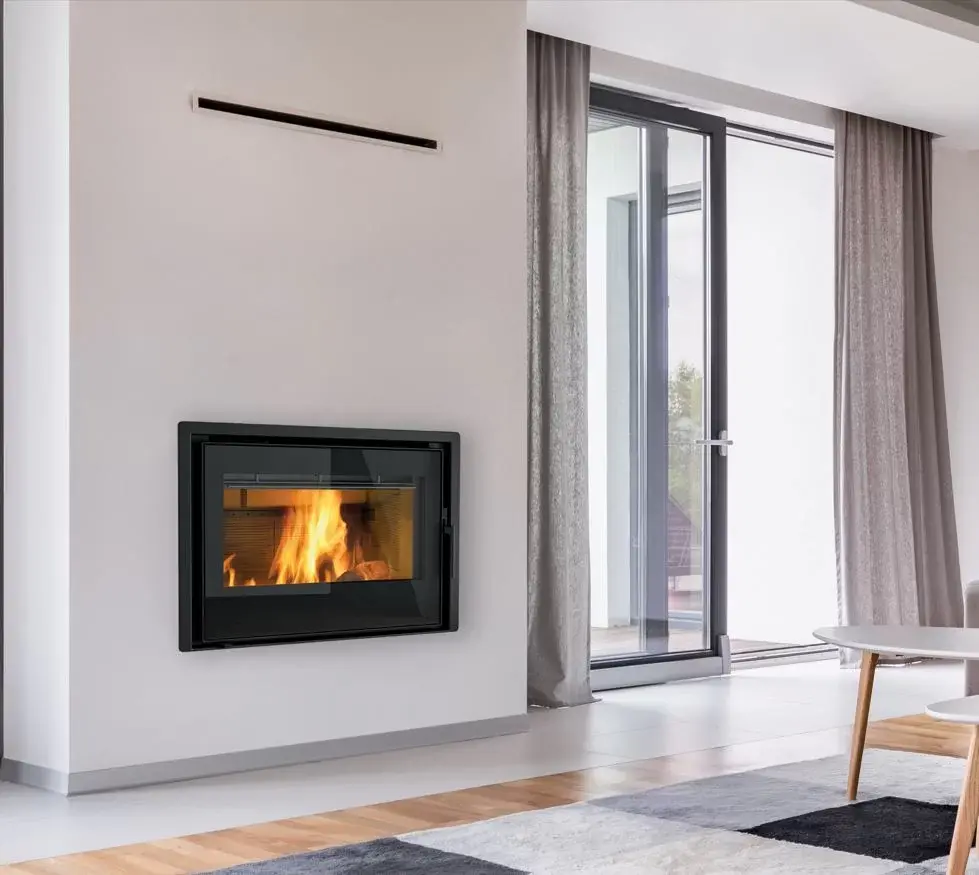Insert à bois fonte ventilé VN 70 8 kW
