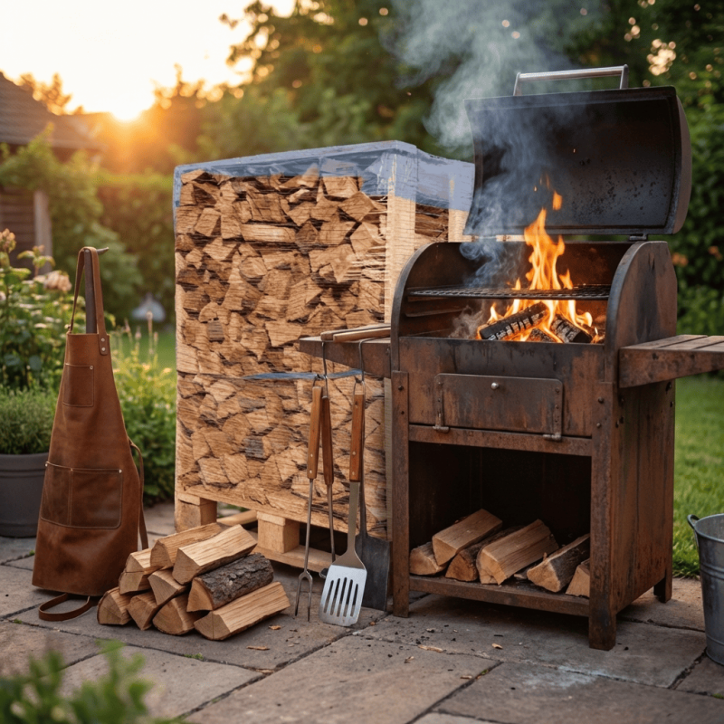 Quel bois choisir pour votre barbecue ? Le guide complet pour des grillades savoureuses
