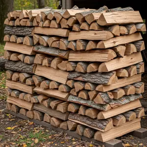 Bûches de Frêne Premium - Bois de Chauffage Ultra Sec (<15%)